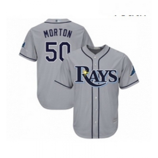 Youth Tampa Bay Rays 50 Charlie Morton Replica Grey Road Cool Base Baseball Jersey Youth Tampa Bay Rays 50 Charlie Morton Replica Grey Road Cool Base Baseball Jersey