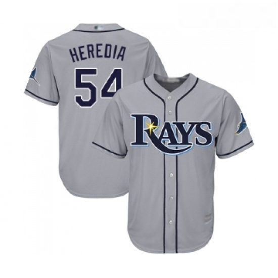 Youth Tampa Bay Rays 54 Guillermo Heredia Replica Grey Road Cool Base Baseball Jersey Youth Tampa Bay Rays 54 Guillermo Heredia Replica Grey Road Cool Base Baseball Jersey
