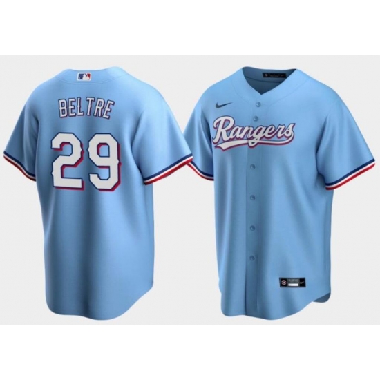 Men Nike Texas Rangers #29 Adrian Beltre Light Blue Cool Base Stitched MLB Jersey Men Nike Texas Rangers #29 Adrian Beltre Light Blue Cool Base Stitched MLB Jersey