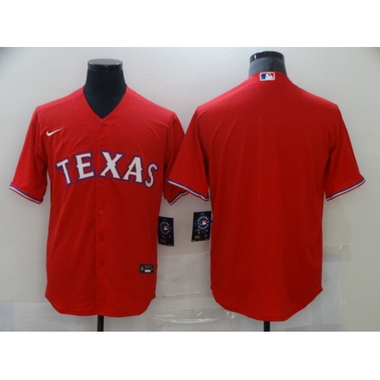 Men Nike Texas Rangers Red Blank Coolbase Jersey Men Nike Texas Rangers Red Blank Coolbase Jersey
