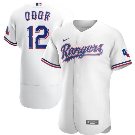 Men Texas Rangers 12 Rougned Odor Men Nike White Home 2020 Flex Base Player MLB Jersey Men Texas Rangers 12 Rougned Odor Men Nike White Home 2020 Flex Base Player MLB Jersey