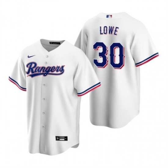 Men Texas Rangers 30 Nathaniel Lowe White Cool Base Stitched Baseball Jersey Men Texas Rangers 30 Nathaniel Lowe White Cool Base Stitched Baseball Jersey