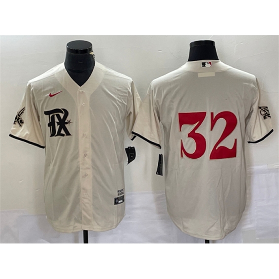 Men Texas Rangers 32 Evan Carter Cream 2023 City Connect Stitched Baseball Jersey Men Texas Rangers 32 Evan Carter Cream 2023 City Connect Stitched Baseball Jersey