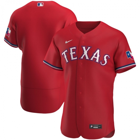 Men Texas Rangers Men Nike Red Alternate 2020 Flex Base MLB Jersey Men Texas Rangers Men Nike Red Alternate 2020 Flex Base MLB Jersey