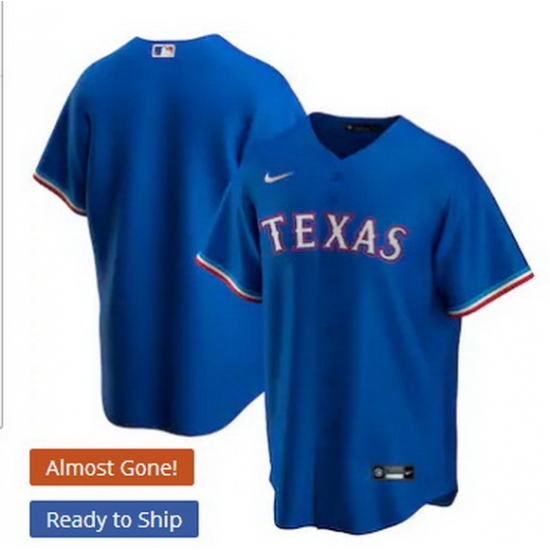 Men Texas Rangers Nike Blue Blank Jersey Men Texas Rangers Nike Blue Blank Jersey