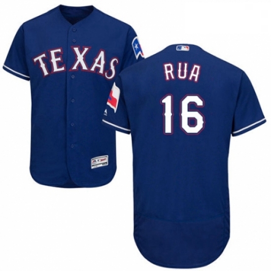 Mens Majestic Texas Rangers 16 Ryan Rua Royal Blue Alternate Flex Base Authentic Collection MLB Jersey Mens Majestic Texas Rangers 16 Ryan Rua Royal Blue Alternate Flex Base Authentic Collection MLB Jersey