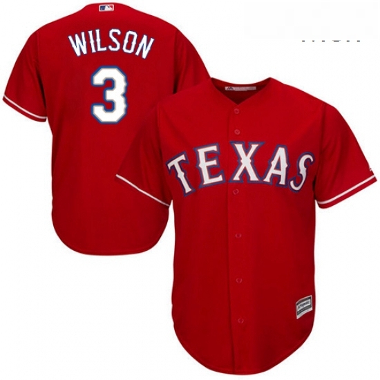 Mens Majestic Texas Rangers 3 Russell Wilson Replica Royal Blue Alternate 2 Cool Base MLB Jersey Mens Majestic Texas Rangers 3 Russell Wilson Replica Royal Blue Alternate 2 Cool Base MLB Jersey