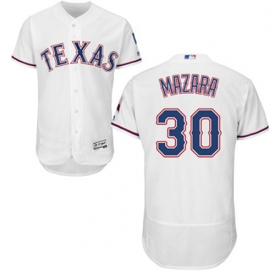 Mens Majestic Texas Rangers 30 Nomar Mazara White Home Flex Base Authentic Collection MLB Jersey Mens Majestic Texas Rangers 30 Nomar Mazara White Home Flex Base Authentic Collection MLB Jersey