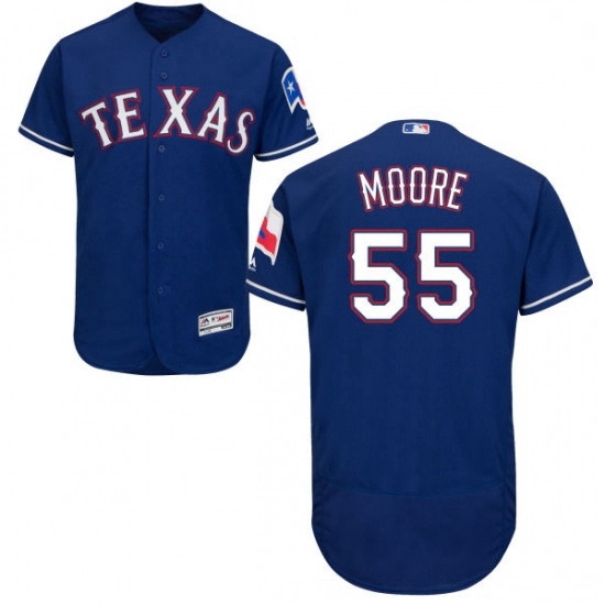 Mens Majestic Texas Rangers 55 Matt Moore Royal Blue Alternate Flex Base Authentic Collection MLB Jersey Mens Majestic Texas Rangers 55 Matt Moore Royal Blue Alternate Flex Base Authentic Collection MLB Jersey