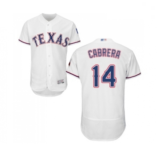 Mens Texas Rangers 14 Asdrubal Cabrera White Home Flex Base Authentic Collection Baseball Jersey Mens Texas Rangers 14 Asdrubal Cabrera White Home Flex Base Authentic Collection Baseball Jersey