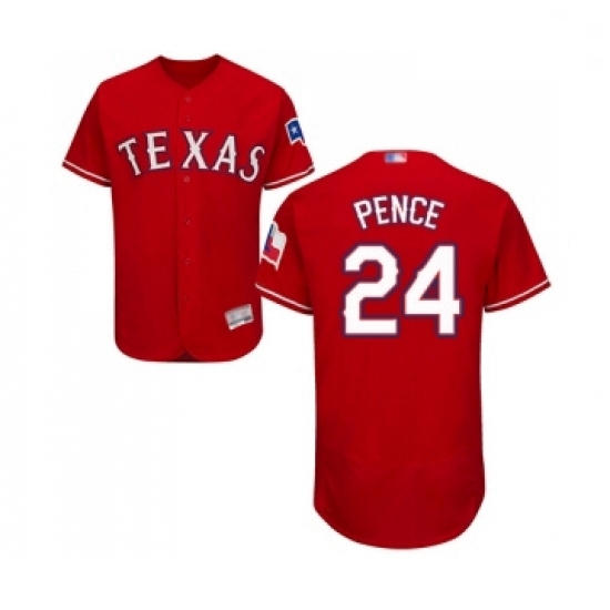 Mens Texas Rangers 24 Hunter Pence Red Alternate Flex Base Authentic Collection Baseball Jersey Mens Texas Rangers 24 Hunter Pence Red Alternate Flex Base Authentic Collection Baseball Jersey