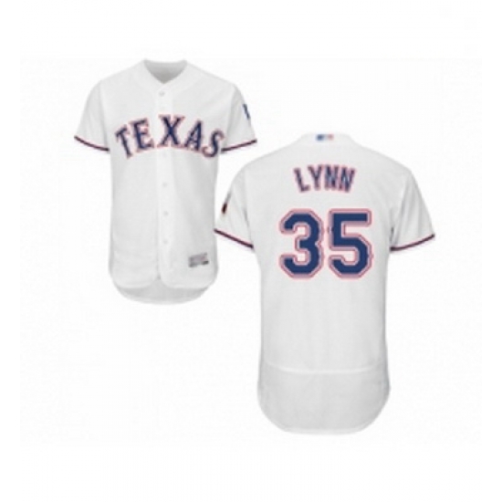 Mens Texas Rangers 35 Lance Lynn White Home Flex Base Authentic Collection Baseball Jersey Mens Texas Rangers 35 Lance Lynn White Home Flex Base Authentic Collection Baseball Jersey