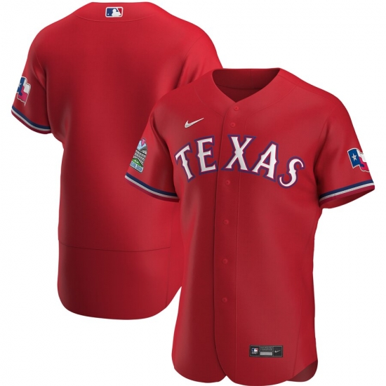 Rangers Blank Red Nike 2020 Flexbase Jersey Rangers Blank Red Nike 2020 Flexbase Jersey