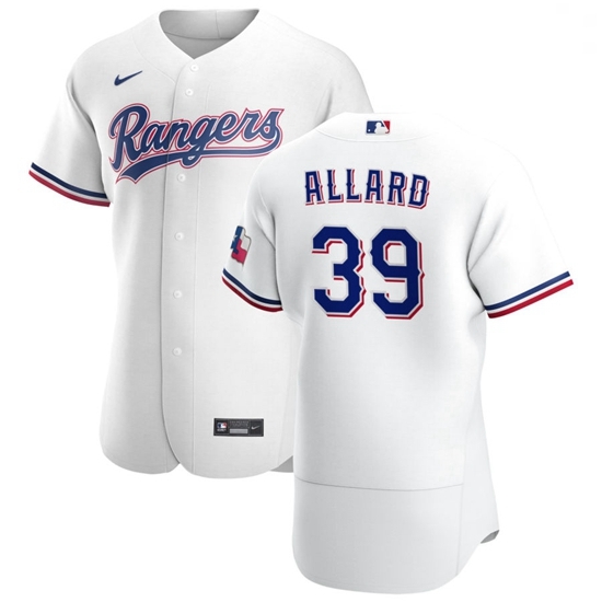 Texas Rangers 39 Kolby Allard Men Nike White Home 2020 Authentic Player MLB Jersey Texas Rangers 39 Kolby Allard Men Nike White Home 2020 Authentic Player MLB Jersey