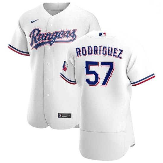 Texas Rangers 57 Joely Rodriguez Men Nike White Home 2020 Authentic Player MLB Jersey Texas Rangers 57 Joely Rodriguez Men Nike White Home 2020 Authentic Player MLB Jersey