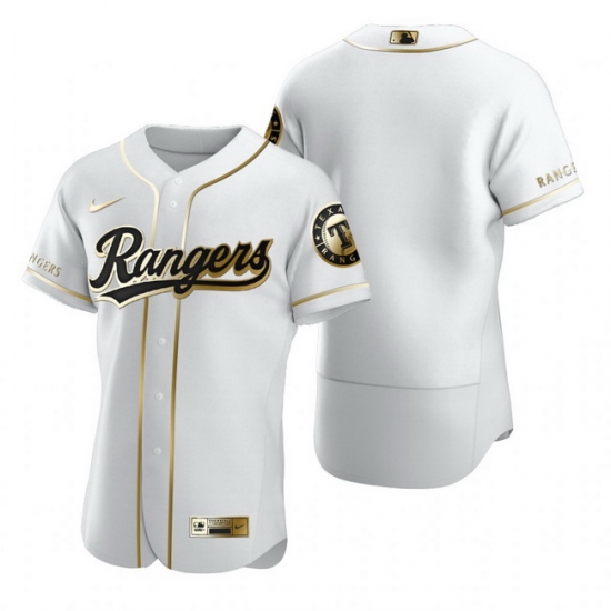 Texas Rangers Blank White Nike Mens Authentic Golden Edition MLB Jersey Texas Rangers Blank White Nike Mens Authentic Golden Edition MLB Jersey