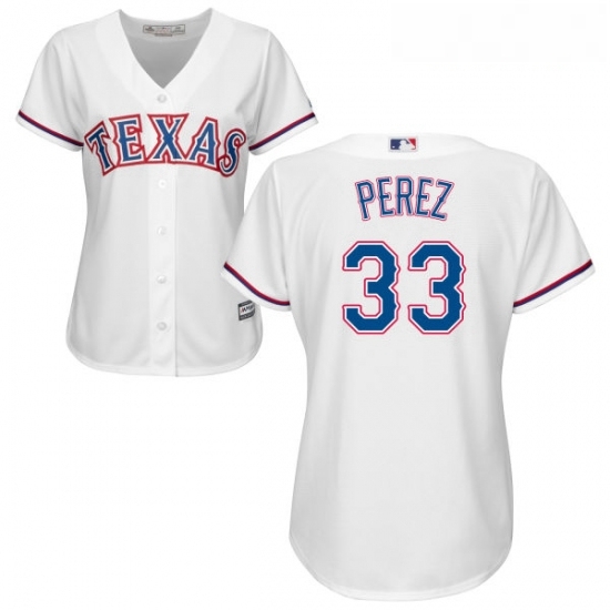 Womens Majestic Texas Rangers 33 Martin Perez Authentic White Home Cool Base MLB Jersey Womens Majestic Texas Rangers 33 Martin Perez Authentic White Home Cool Base MLB Jersey