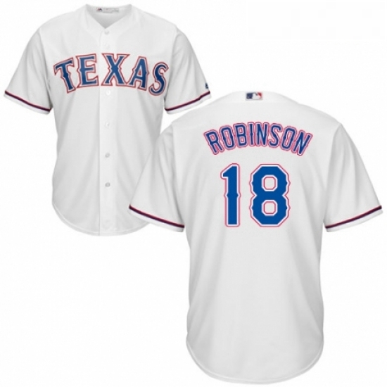 Youth Majestic Texas Rangers 18 Drew Robinson Authentic White Home Cool Base MLB Jersey Youth Majestic Texas Rangers 18 Drew Robinson Authentic White Home Cool Base MLB Jersey