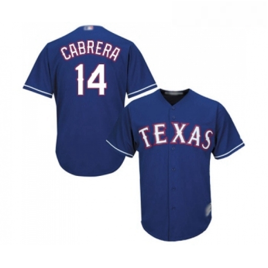 Youth Texas Rangers 14 Asdrubal Cabrera Replica Royal Blue Alternate 2 Cool Base Baseball Jersey Youth Texas Rangers 14 Asdrubal Cabrera Replica Royal Blue Alternate 2 Cool Base Baseball Jersey