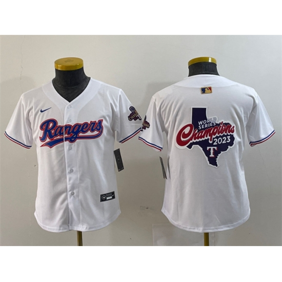 Youth Texas Rangers Team Big Logo White Gold Stitched Baseball Jersey Youth Texas Rangers Team Big Logo White Gold Stitched Baseball Jersey