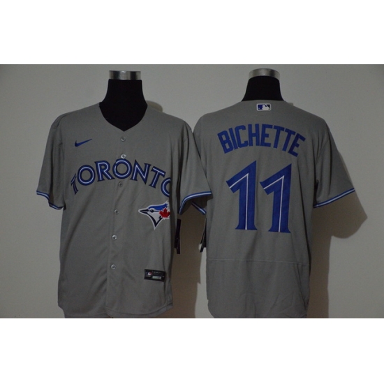 Blue Jays 11 Bo Bichette Gray 2020 Nike Flexbase Jersey Blue Jays 11 Bo Bichette Gray 2020 Nike Flexbase Jersey