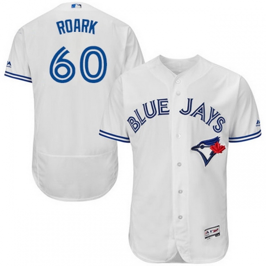 Blue Jays 60 Tanner Roark White Flexbase Authentic Collection Stitched MLB Jersey Blue Jays 60 Tanner Roark White Flexbase Authentic Collection Stitched MLB Jersey