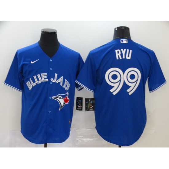 Blue Jays 99 Hyun Jin Ryu Royal 2020 Nike Cool Base Jersey Blue Jays 99 Hyun Jin Ryu Royal 2020 Nike Cool Base Jersey