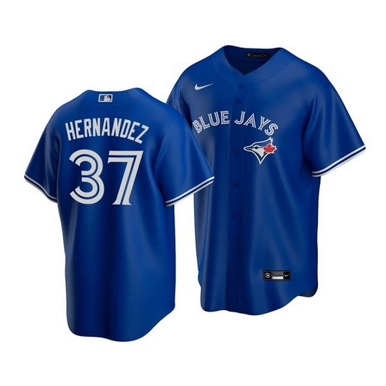 Men Toronto Blue Jays 37 Teoscar Hernandez Royal Cool Base Stitched Jerse Men Toronto Blue Jays 37 Teoscar Hernandez Royal Cool Base Stitched Jerse