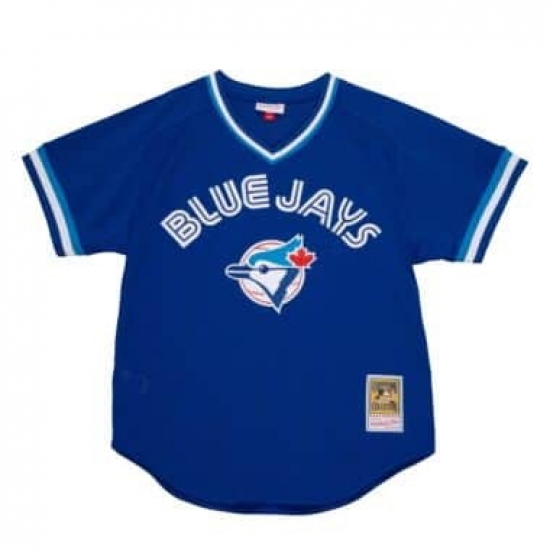 Men Toronto Blue Jays Blue Mitchell Ness Blank Jersey Men Toronto Blue Jays Blue Mitchell Ness Blank Jersey