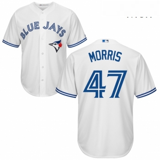 Mens Majestic Toronto Blue Jays 47 Jack Morris Replica White Home MLB Jersey Mens Majestic Toronto Blue Jays 47 Jack Morris Replica White Home MLB Jersey