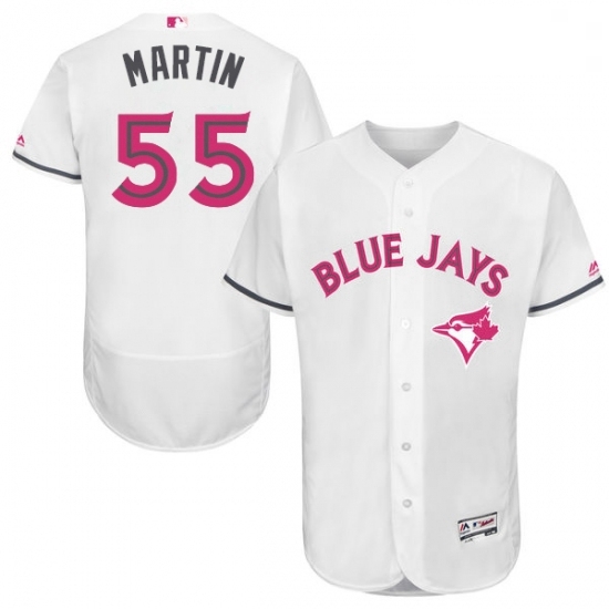 Mens Majestic Toronto Blue Jays 55 Russell Martin Authentic White 2016 Mothers Day Fashion Flex Base Jersey Mens Majestic Toronto Blue Jays 55 Russell Martin Authentic White 2016 Mothers Day Fashion Flex Base Jersey