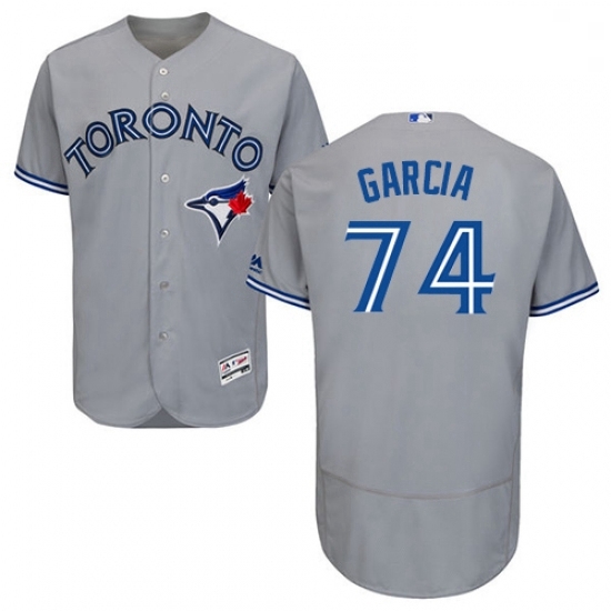 Mens Majestic Toronto Blue Jays 74 Jaime Garcia Grey Road Flex Base Authentic Collection MLB Jersey Mens Majestic Toronto Blue Jays 74 Jaime Garcia Grey Road Flex Base Authentic Collection MLB Jersey