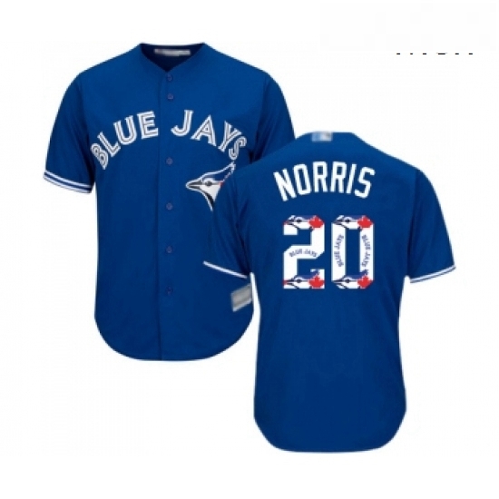 Mens Toronto Blue Jays 20 Bud Norris Authentic Blue Team Logo Fashion Baseball Jersey Mens Toronto Blue Jays 20 Bud Norris Authentic Blue Team Logo Fashion Baseball Jersey