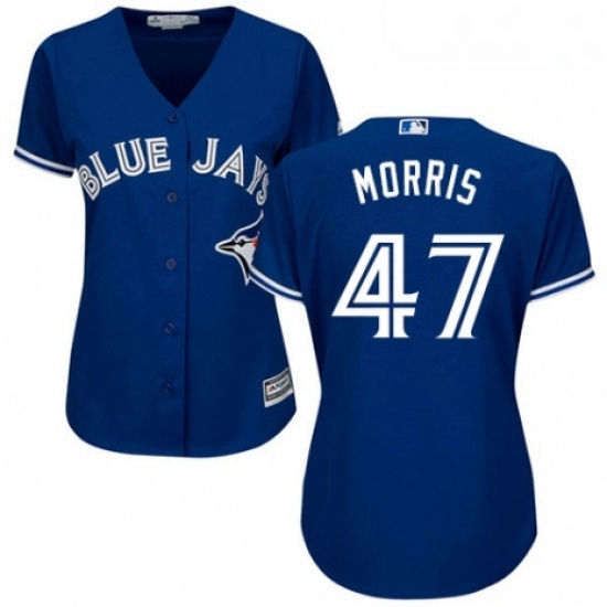 Womens Majestic Toronto Blue Jays 47 Jack Morris Replica Blue Alternate MLB Jersey Womens Majestic Toronto Blue Jays 47 Jack Morris Replica Blue Alternate MLB Jersey