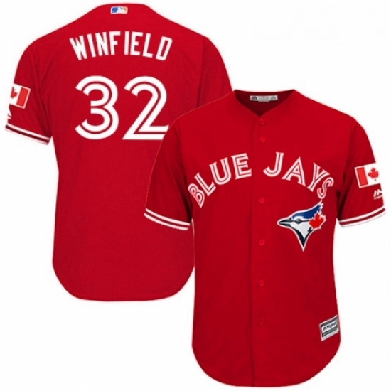 Youth Majestic Toronto Blue Jays 32 Dave Winfield Authentic Scarlet Alternate MLB Jersey Youth Majestic Toronto Blue Jays 32 Dave Winfield Authentic Scarlet Alternate MLB Jersey