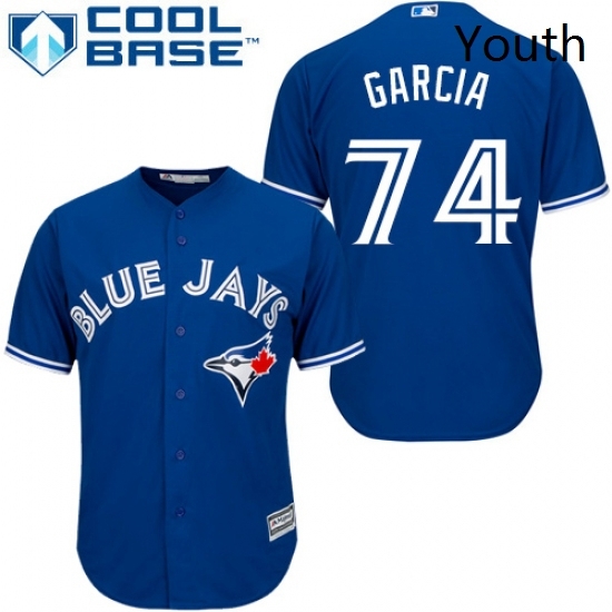 Youth Majestic Toronto Blue Jays 74 Jaime Garcia Authentic Blue Alternate MLB Jersey Youth Majestic Toronto Blue Jays 74 Jaime Garcia Authentic Blue Alternate MLB Jersey