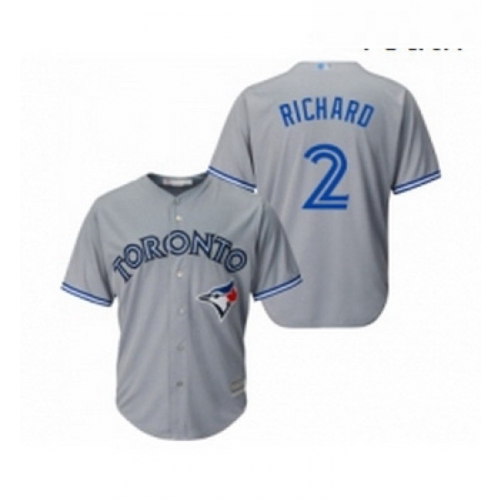 Youth Toronto Blue Jays 2 Clayton Richard Replica Grey Road Baseball Jersey Youth Toronto Blue Jays 2 Clayton Richard Replica Grey Road Baseball Jersey