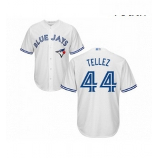 Youth Toronto Blue Jays 44 Rowdy Tellez Replica White Home Baseball Jersey Youth Toronto Blue Jays 44 Rowdy Tellez Replica White Home Baseball Jersey