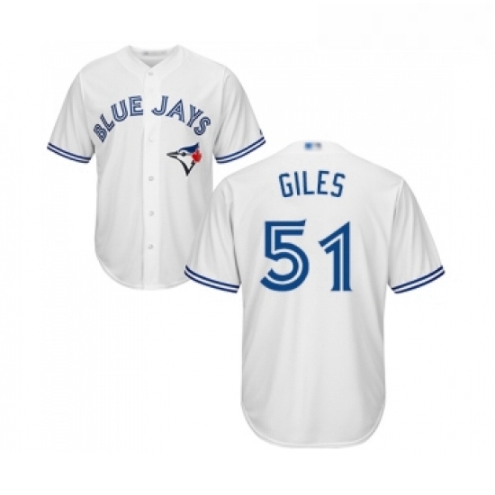 Youth Toronto Blue Jays 51 Ken Giles Replica White Home Baseball Jersey Youth Toronto Blue Jays 51 Ken Giles Replica White Home Baseball Jersey