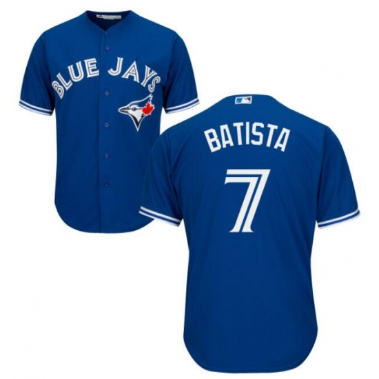 Youth Toronto Blue Jays Tony Batista #7 Majestic Royal Cool Base Stitched Jersey Youth Toronto Blue Jays Tony Batista #7 Majestic Royal Cool Base Stitched Jersey