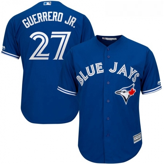 Youth Toronto Blue Jays Vladimir Guerrero Jr Majestic Royal Alternate Official Cool Base Player Jersey Youth Toronto Blue Jays Vladimir Guerrero Jr Majestic Royal Alternate Official Cool Base Player Jersey
