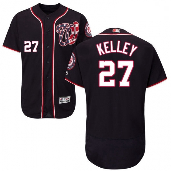 Mens Majestic Washington Nationals 27 Shawn Kelley Navy Blue Alternate Flex Base Authentic Collection MLB Jersey Mens Majestic Washington Nationals 27 Shawn Kelley Navy Blue Alternate Flex Base Authentic Collection MLB Jersey