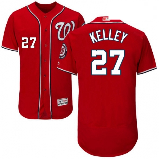 Mens Majestic Washington Nationals 27 Shawn Kelley Red Alternate Flex Base Authentic Collection MLB Jersey Mens Majestic Washington Nationals 27 Shawn Kelley Red Alternate Flex Base Authentic Collection MLB Jersey