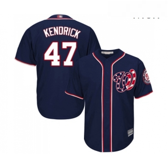 Mens Washington Nationals 47 Howie Kendrick Replica Navy Blue Alternate 2 Cool Base Baseball Jersey Mens Washington Nationals 47 Howie Kendrick Replica Navy Blue Alternate 2 Cool Base Baseball Jersey