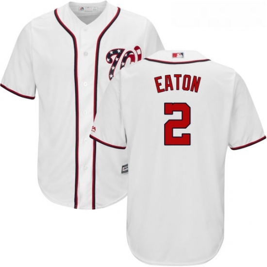 Youth Majestic Washington Nationals 2 Adam Eaton Authentic White Home Cool Base MLB Jersey Youth Majestic Washington Nationals 2 Adam Eaton Authentic White Home Cool Base MLB Jersey