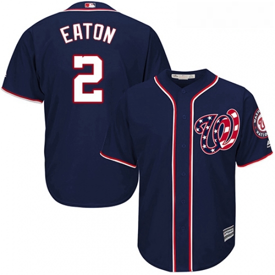 Youth Majestic Washington Nationals 2 Adam Eaton Replica Navy Blue Alternate 2 Cool Base MLB Jersey Youth Majestic Washington Nationals 2 Adam Eaton Replica Navy Blue Alternate 2 Cool Base MLB Jersey
