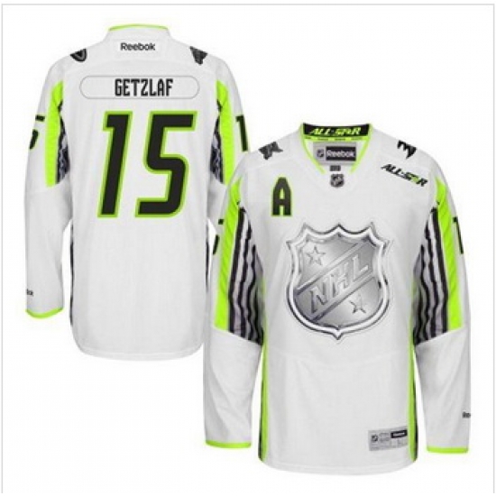 Anaheim Ducks #15 Ryan Getzlaf White 2015 All Star Stitched NHL Jersey Anaheim Ducks #15 Ryan Getzlaf White 2015 All Star Stitched NHL Jersey