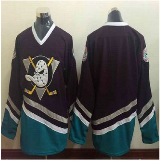 Anaheim Ducks Blank Purple Turquoise CCM Throwback NHL Jersey Anaheim Ducks Blank Purple Turquoise CCM Throwback NHL Jersey