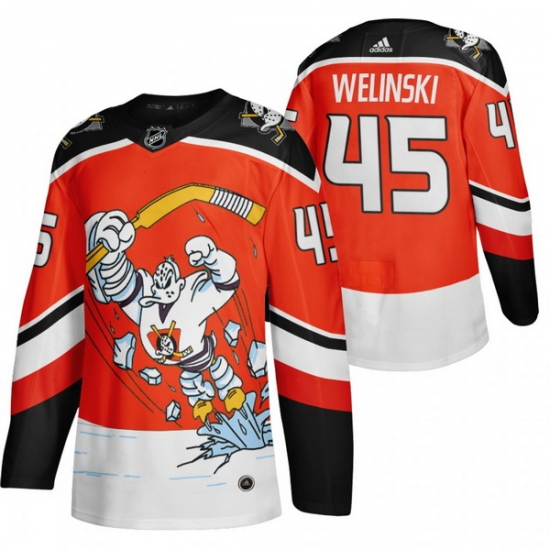 Men Anaheim Ducks 45 Andy Welinski Red Adidas 2020 21 Reverse Retro Alternate NHL Jersey Men Anaheim Ducks 45 Andy Welinski Red Adidas 2020 21 Reverse Retro Alternate NHL Jersey