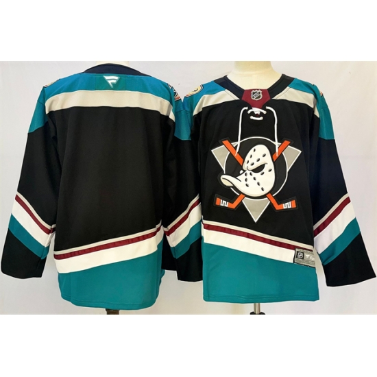 Men Anaheim Ducks Blank Black Teal 2024 25 Stitched Jersey Men Anaheim Ducks Blank Black Teal 2024 25 Stitched Jersey